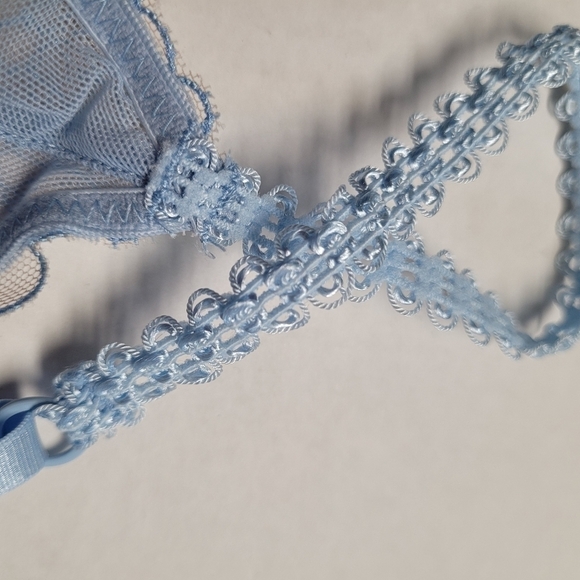 Intimately Free People Lucia underwire light blue bra 32C - Picture 6 of 8